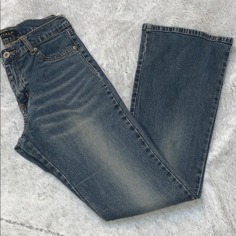 Buffalo David Bitton stretch flare leg denim jean